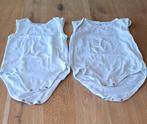 2 Rompertjes maat 98/104,kleur wit., Ophalen, Zo goed als nieuw, Jongetje of Meisje, Nacht- of Onderkleding