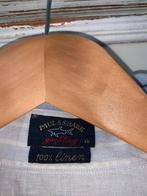 Paul & Shark 100% Linnen Overhemd Maat M, Ophalen of Verzenden, Zo goed als nieuw, Blauw, Halswijdte 39/40 (M)