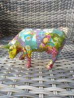Cow Parade Koe "Patchwork Suit" MEDIUM, Ophalen of Verzenden, Zo goed als nieuw, Dier
