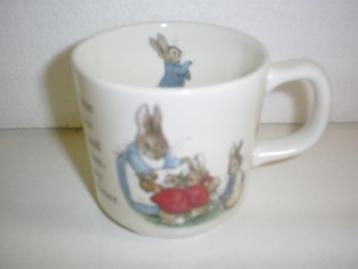 Beatrix Potter - Peter Rabbit - mooie Wedgwood mok beschikbaar voor biedingen