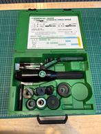 GREENLEE 7804E Hydraulische Ponsmachine (Quick Draw Punch D), Ophalen of Verzenden, Zo goed als nieuw, Hydraulisch, Garagekrik