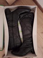 Verhulst zwarte leren laarzen - maat 40.5, Kleding | Dames, Schoenen, Hoge laarzen, Zwart, Verhulst, Ophalen of Verzenden