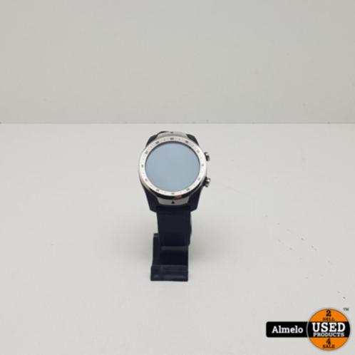 MOBVOI TICWATCH PRO - SMARTWATCH - 45 MM - ZILVER, Sieraden, Tassen en Uiterlijk, Smartwatches, Zo goed als nieuw, Android, Zilver