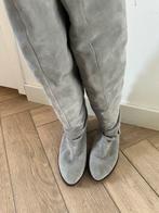 Suede Laarzen Maat 40, Ophalen of Verzenden, Gedragen, Grijs, Hoge laarzen