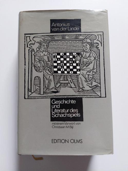 Geschichte und Literatur des Schachspiels, Hobby en Vrije tijd, Gezelschapsspellen | Bordspellen, Gebruikt, Ophalen of Verzenden