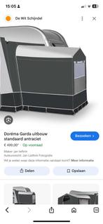 Uitbouw Dorema Garda, Caravans en Kamperen, Tenten, Ophalen, Zo goed als nieuw, Tot en met 2