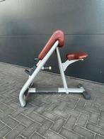 Technogym scott bench biceps bank fitness, Ophalen, Zo goed als nieuw, Fitnessbank