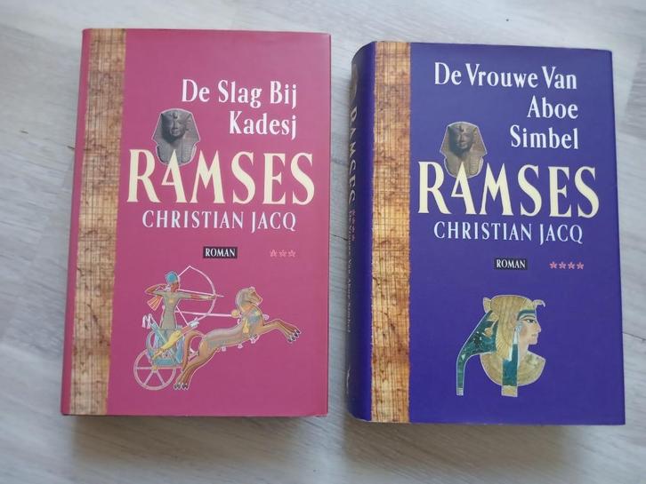 CHRISTIAN JACQ Ramses boeken 2x, Boeken, Romans, Gelezen, Ophalen of Verzenden
