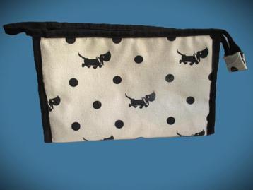 Takkie Toilettas~Make-up tasje~Katoen~Tasje~Make up  beschikbaar voor biedingen