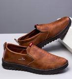 nette heren schoenen in bruin maat 40 - nieuw en ongedragen, Kleding | Heren, Schoenen, Nieuw, Ophalen of Verzenden, Bruin