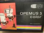 Meopta Opemus 5 color met kleurenkop en lenzen, Ophalen, Zo goed als nieuw, Complete dokaset