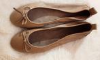Ballerina's leer Cinderella, beige/cognac (NIEUW), Verzenden, Beige, Nieuw, Ballerina's