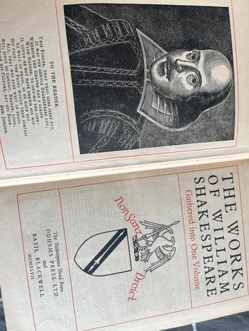 Shakespeare's Werken - Editie 1947 beschikbaar voor biedingen