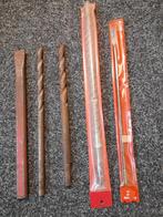 Diverse boren en beitels, Ophalen of Verzenden