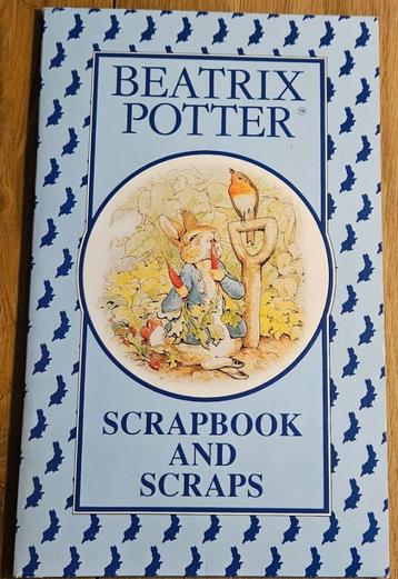 Scrapbook Beatrice Potter erbij veel plaatjes fijn knutselen beschikbaar voor biedingen