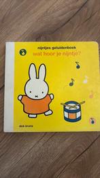 Dick Bruna - nijntjes geluidenboek, Gelezen, Non-fictie, Ophalen of Verzenden, Dick Bruna