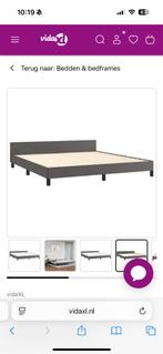 Bed 180x200 nieuw, Ophalen, 180 cm, 200 cm, Grijs