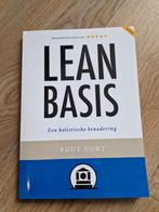Lean Basis - Rudy Gort - Management boek, Ophalen of Verzenden, Zo goed als nieuw, Management, Rudy Gort