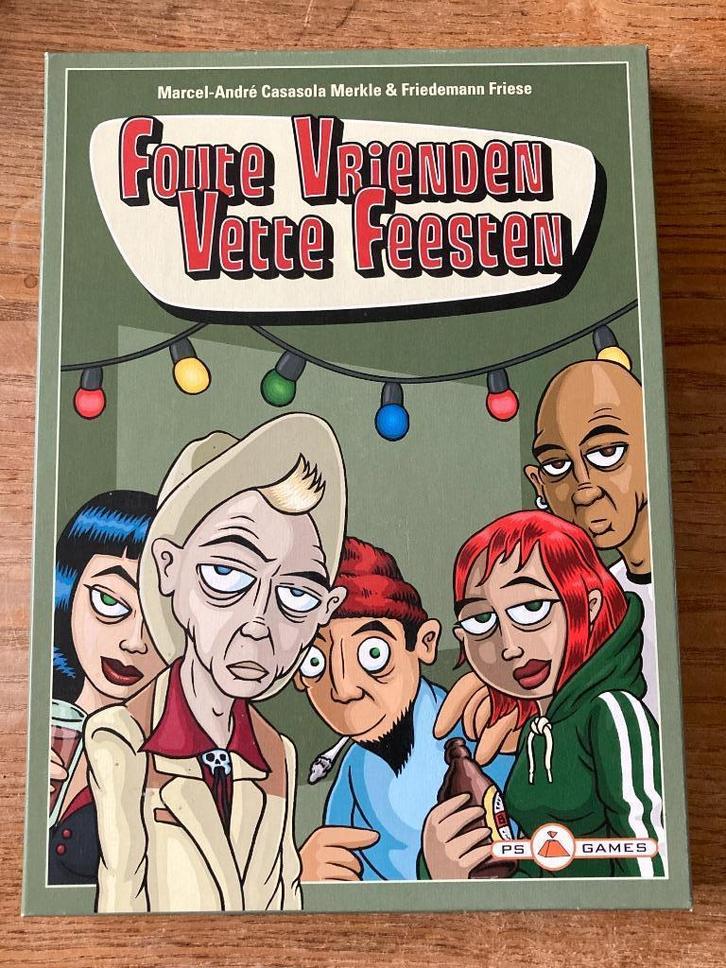 PS games - Foute vrienden vette feesten (2-6 spelers, 16+jr), Hobby en Vrije tijd, Gezelschapsspellen | Bordspellen, Zo goed als nieuw