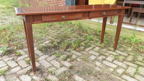Lotus kersenhout Sidetable, Huis en Inrichting, Tafels | Sidetables, Zo goed als nieuw, 25 tot 50 cm, Rechthoekig, Kersenhout