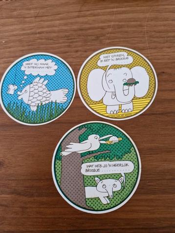 2400 Leuke Dag van het Brood Stickers (3 stuks) beschikbaar voor biedingen