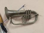 Antieke bugel / flugelhorn – Mahillon, Brussel, Ophalen, Zo goed als nieuw
