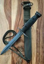 Colt M7 Bayonet incl originele schede., Ophalen of Verzenden, Landmacht, Mes of Dolk