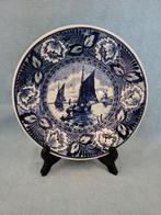Delfts Blauw Bordjes met Schepen, Antiek en Kunst, Ophalen