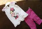 Minnie Mouse zomer jurk met roze legging in maat 80, Ophalen, C&A, Meisje, Jurkje of Rokje