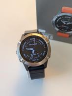 Garmin Fenix 6 Sapphire - Krasvrij met extra band, Gebruikt, Garmin, Ophalen of Verzenden, Waterdicht