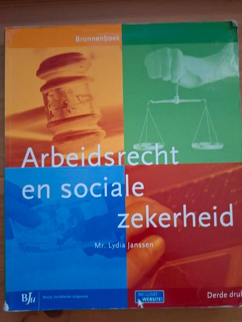 Arbeidsrecht en sociale zekerheid, Boeken, Wetenschap, Zo goed als nieuw, Sociale wetenschap, Ophalen of Verzenden