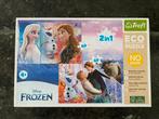 Puzzel Frozen 60 stukjes, Ophalen, Meer dan 50 stukjes, Zo goed als nieuw, 4 tot 6 jaar