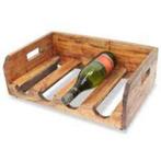 Wijnrek wijnrekken 16 flessen wijnkast hout GRATIS BEZORGD!, Minder dan 50 cm, Nieuw, Hout, 15 tot 25 flessen