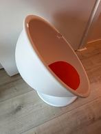 IKEA PS LÖMSK Draaifauteuil - Wit/Rood (gratis op te halen), Ophalen, Kunststof, Gebruikt, Wit