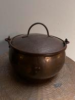 Koperen Kookpot met Deksel, Antiek en Kunst, Antiek | Koper en Brons, Ophalen, Koper