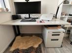 Bureau incl ladeblok GRATIS, Ophalen, In hoogte verstelbaar, Gebruikt