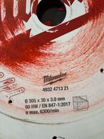 Milwaukee zaagblad 305mm, Doe-het-zelf en Verbouw, Gereedschap | Zaagmachines, Verzenden, Zo goed als nieuw, 1200 watt of meer