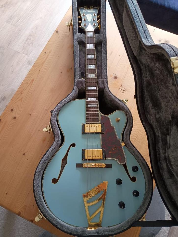 D’Angelico Deluxe | Ibanez Artcore | Marshall MiniStack, Muziek en Instrumenten, Snaarinstrumenten | Gitaren | Elektrisch, Zo goed als nieuw