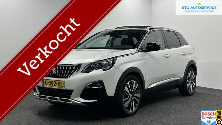 Peugeot 3008 1.2 PureTech Blue Lease Premium TREKHAAK CAMERA, Auto's, Peugeot, Bedrijf, Te koop, ABS, Achteruitrijcamera, Airbags