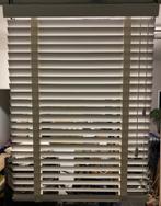 horizontale jaloezie hout 50 mm wit met ladderband, Huis en Inrichting, Stoffering | Gordijnen en Lamellen, Ophalen, Gebruikt