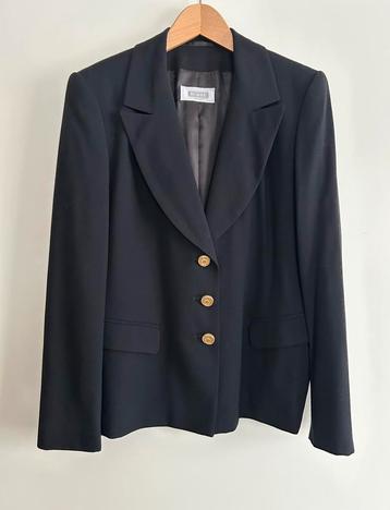 Zwart Jasje van Bobbe, 100% wol, Maat 40 beschikbaar voor biedingen