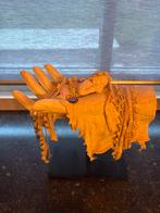 Handsculptuur met baby, Ophalen