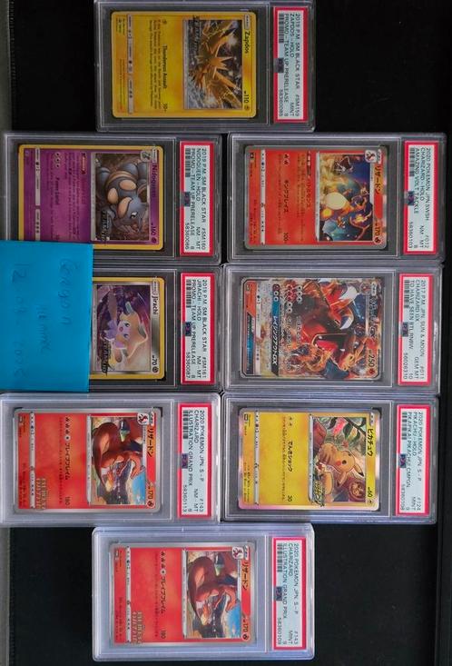 Pokemon - TCG  Diverse Psa kaarten Charizard,Pikachu, Hobby en Vrije tijd, Verzamelkaartspellen | Pokémon, Zo goed als nieuw, Ophalen of Verzenden