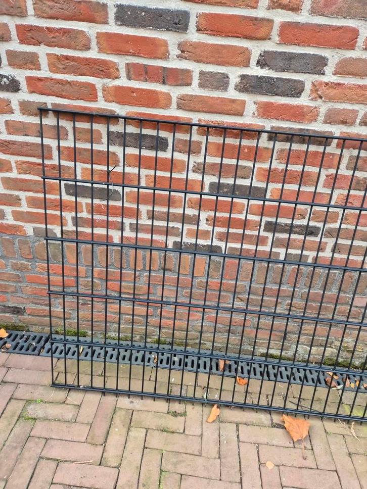 2x IJzeren Tuinhek - Stevig en Duurzaam, Tuin en Terras, Tuinhekken en Hekwerk, Gebruikt, Tuinhek, IJzer, Ophalen