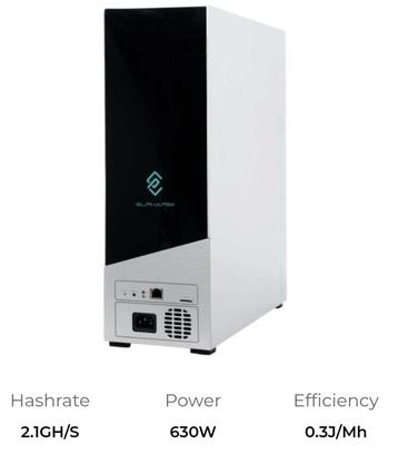 Nieuw, Elphapex miner, DG Home 1, 2.1 Gh/s Doge en Lite coin beschikbaar voor biedingen