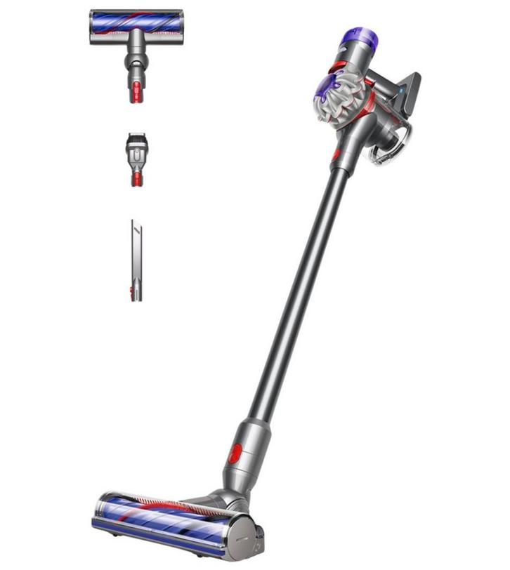 Dyson V8 Advanced - Compleet en ZGAN!, Witgoed en Apparatuur, Stofzuigers, Zo goed als nieuw, Stofzuiger, Reservoir, Ophalen of Verzenden