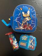 Sonic schooltas drinkbeker en broodtrommel, Ophalen, Zo goed als nieuw