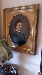 Mooi vrouwen portret 95x80 cm, Ophalen