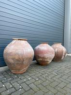 Vintage aardewerk potten in diverse maten, Tuin en Terras, Tuinvazen, Ophalen of Verzenden