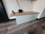 Tv meubel Ikea Besta kast + plank, Huis en Inrichting, Kasten | Televisiemeubels, Ophalen, 100 tot 150 cm, Zo goed als nieuw, Minder dan 100 cm